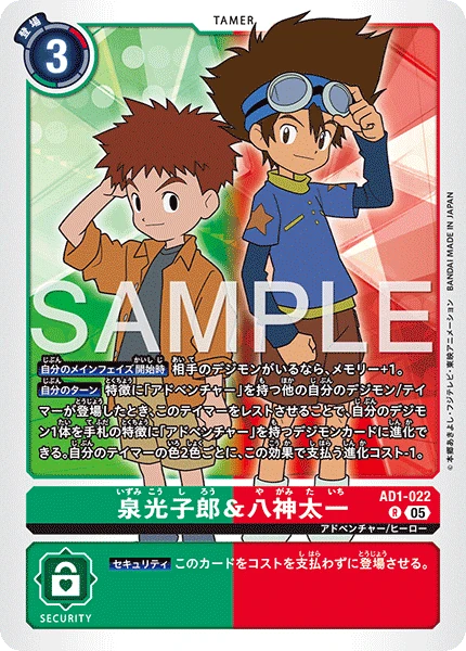 Izzy Izumi & Tai Kamiya