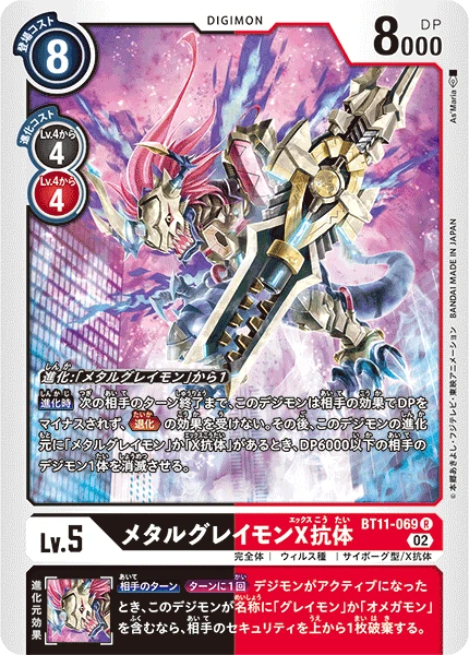 MetalGreymon (X Antibody)