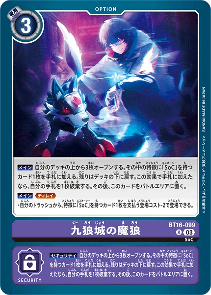 The Demon Wolf of the Castle of Nine Wolves