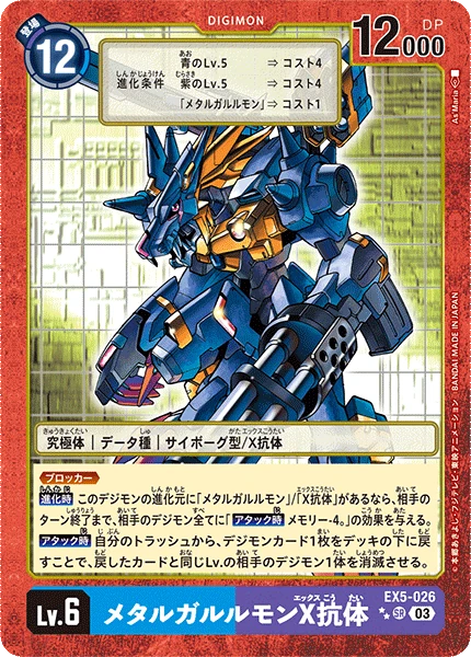 MetalGarurumon (X Antibody)