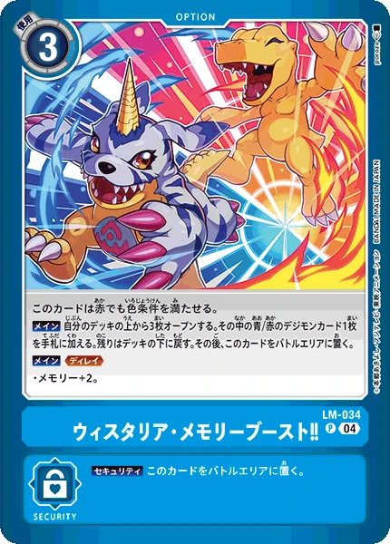 Wisteria Memory Boost!