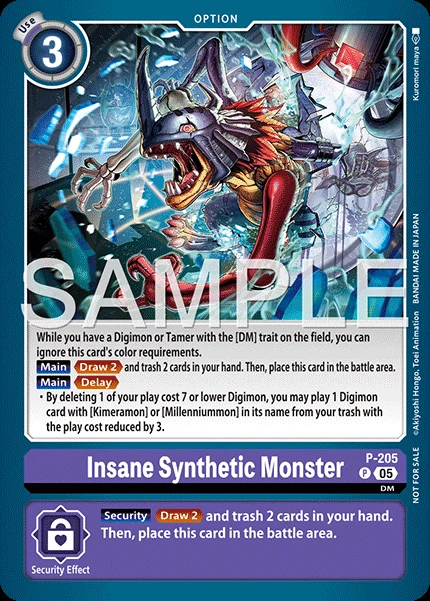 Insane Synthetic Monster