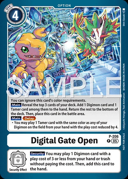 Digital Gate Open
