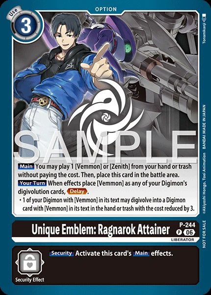 Unique Emblem: Ragnarok Attainer