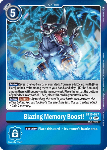 Blazing Memory Boost!