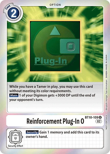 Reinforcement Plug-In O