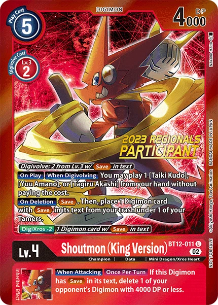 Shoutmon (King Version)