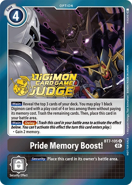 Pride Memory Boost!