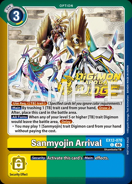 Sanmyojin Arrival