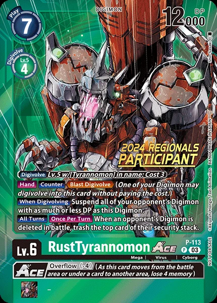 RustTyrannomon Ace