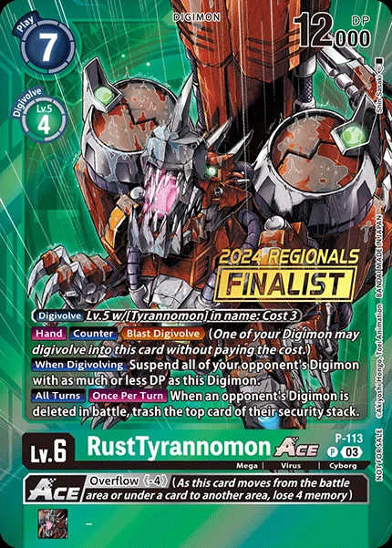 RustTyrannomon Ace