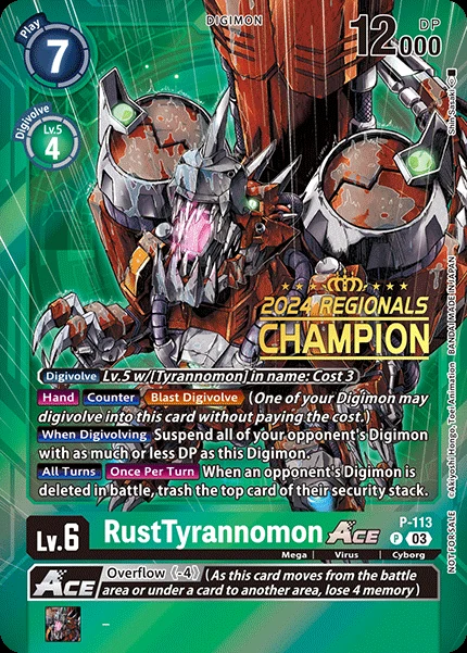 RustTyrannomon Ace