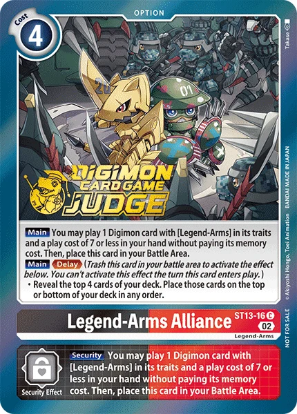 Legend-Arms Alliance