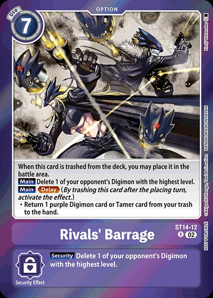Rivals' Barrage
