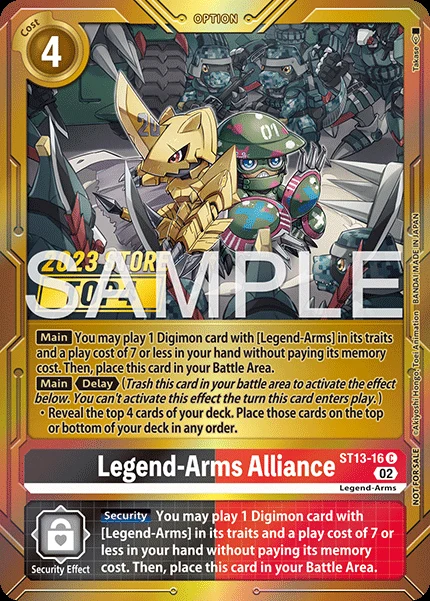 Legend-Arms Alliance
