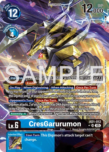 CresGarurumon