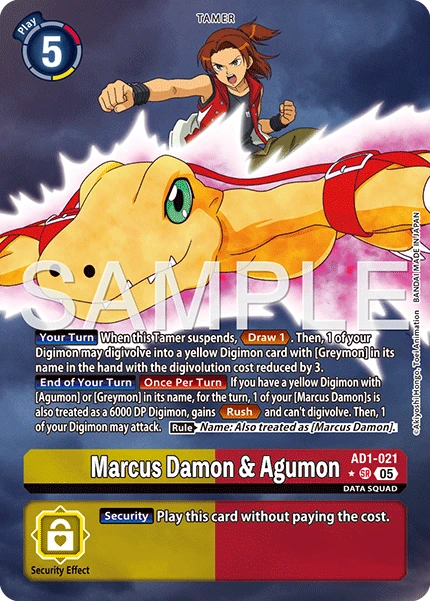 Marcus Damon & Agumon