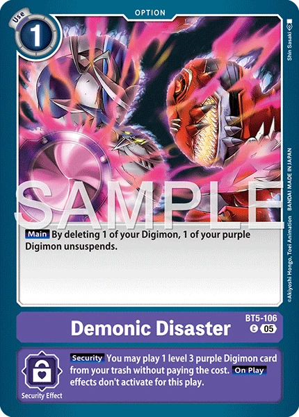 Demonic Disaster