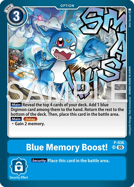 Blue Memory Boost!