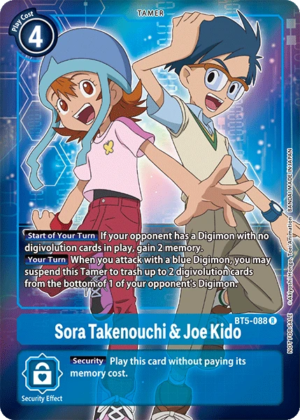 Sora Takenouchi & Joe Kido