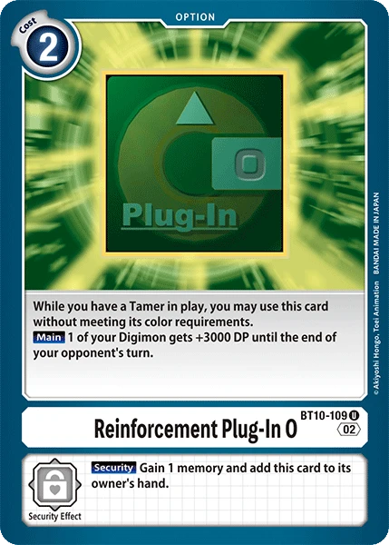 Reinforcement Plug-In O