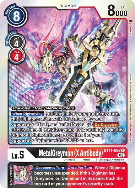MetalGreymon (X Antibody)