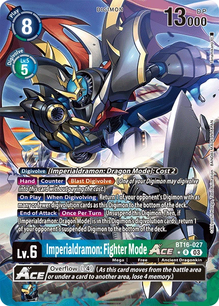 Imperialdramon: Fighter Mode ACE