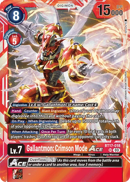 Gallantmon: Crimson Mode ACE