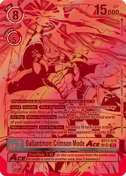 Gallantmon: Crimson Mode ACE