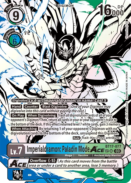 Imperialdramon: Paladin Mode ACE