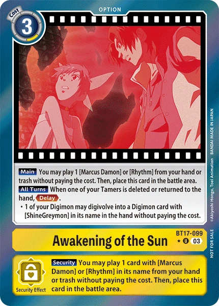 Awakening of the Sun