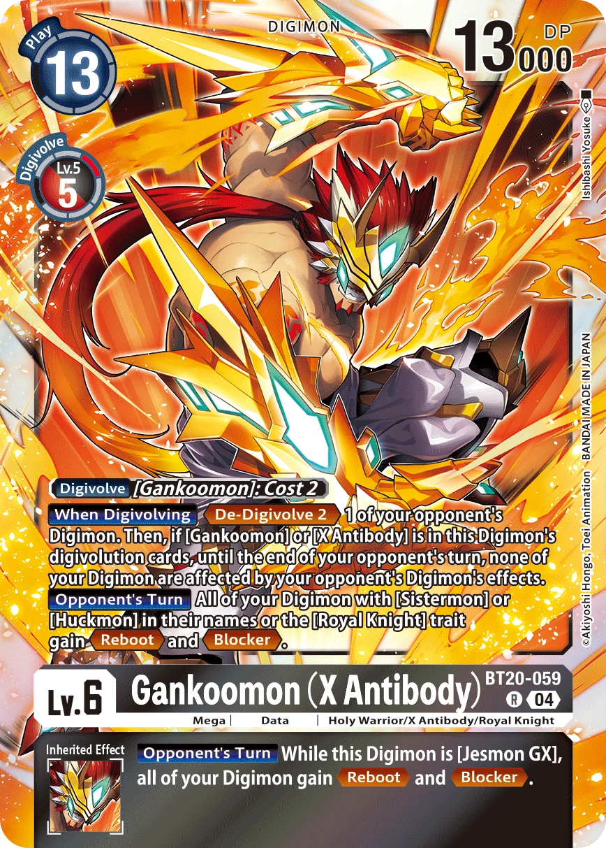 Gankoomon (X Antibody)