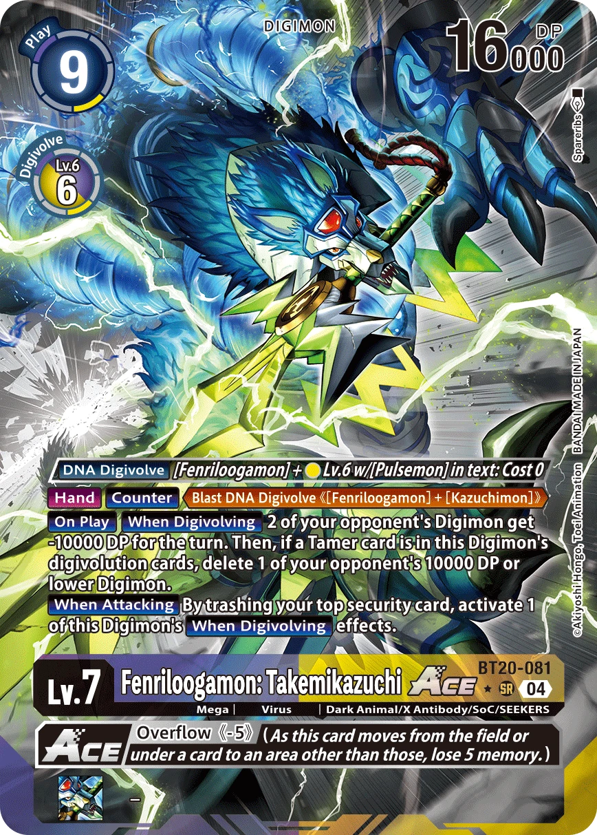 Fenriloogamon: Takemikazuchi ACE