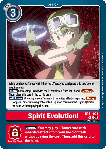 Spirit Evolution!