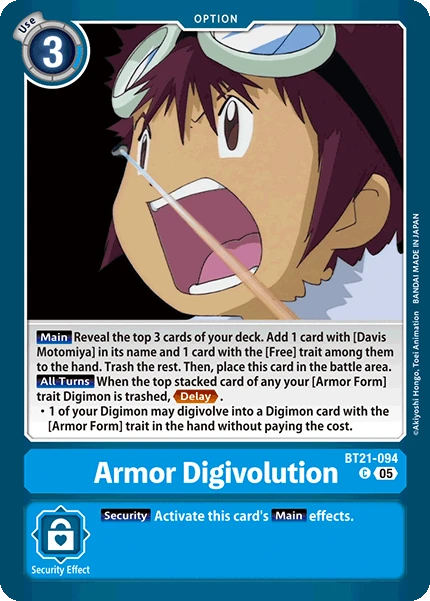 Armor Digivolution
