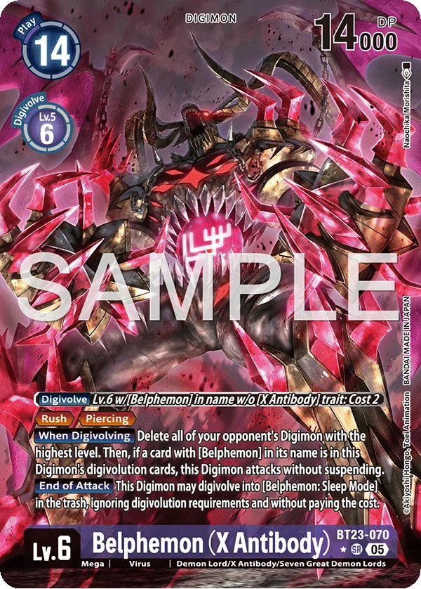 Belphemon (X Antibody)