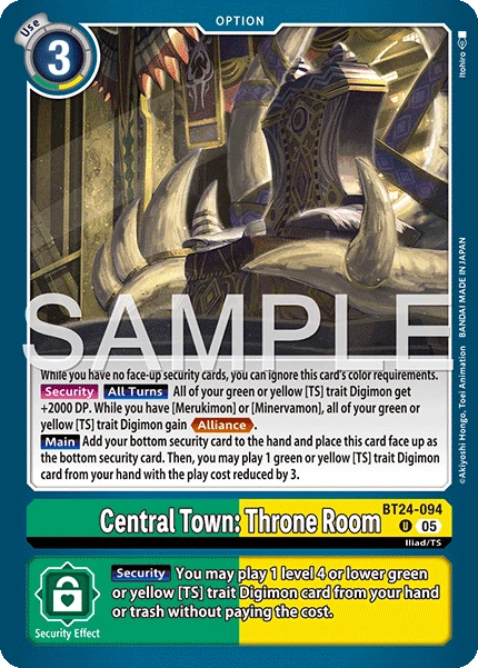 Central Town: Throne Room