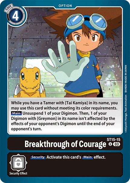 Breakthrough of Courage