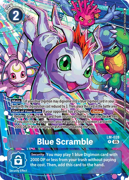 Blue Scramble