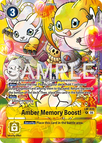 Amber Memory Boost!