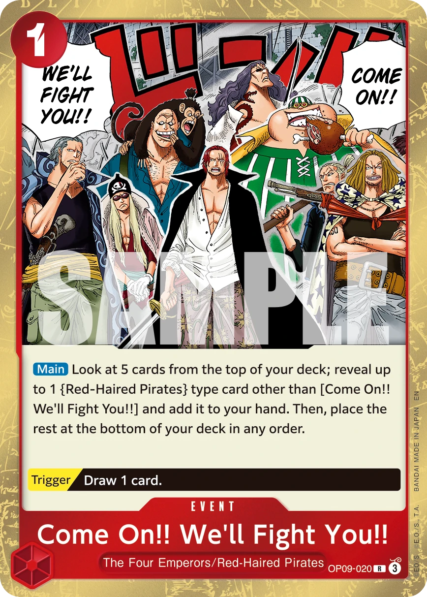 Come On!! We'll Fight You!!