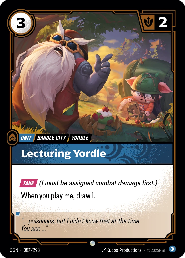 ogn-087-298 Lecturing Yordle