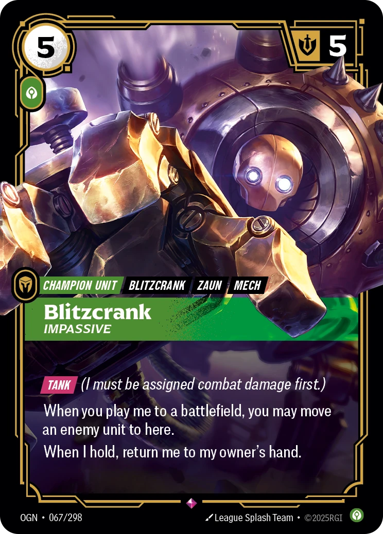 ogn-067-298 Blitzcrank, Impassive