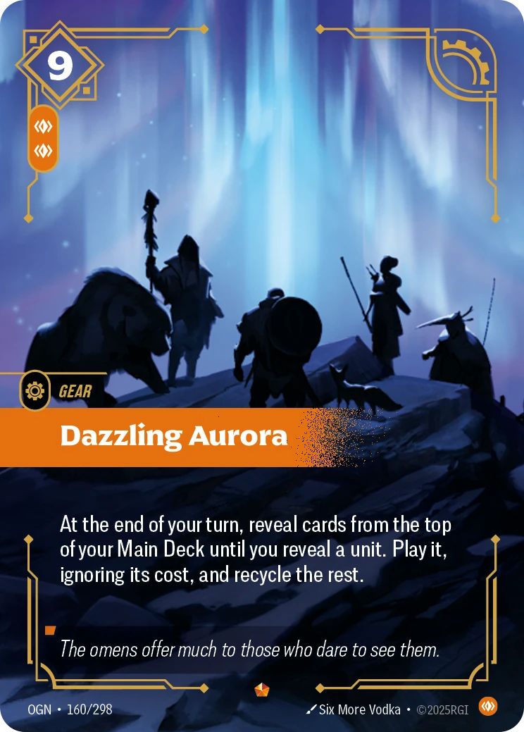 ogn-160-298 Dazzling Aurora