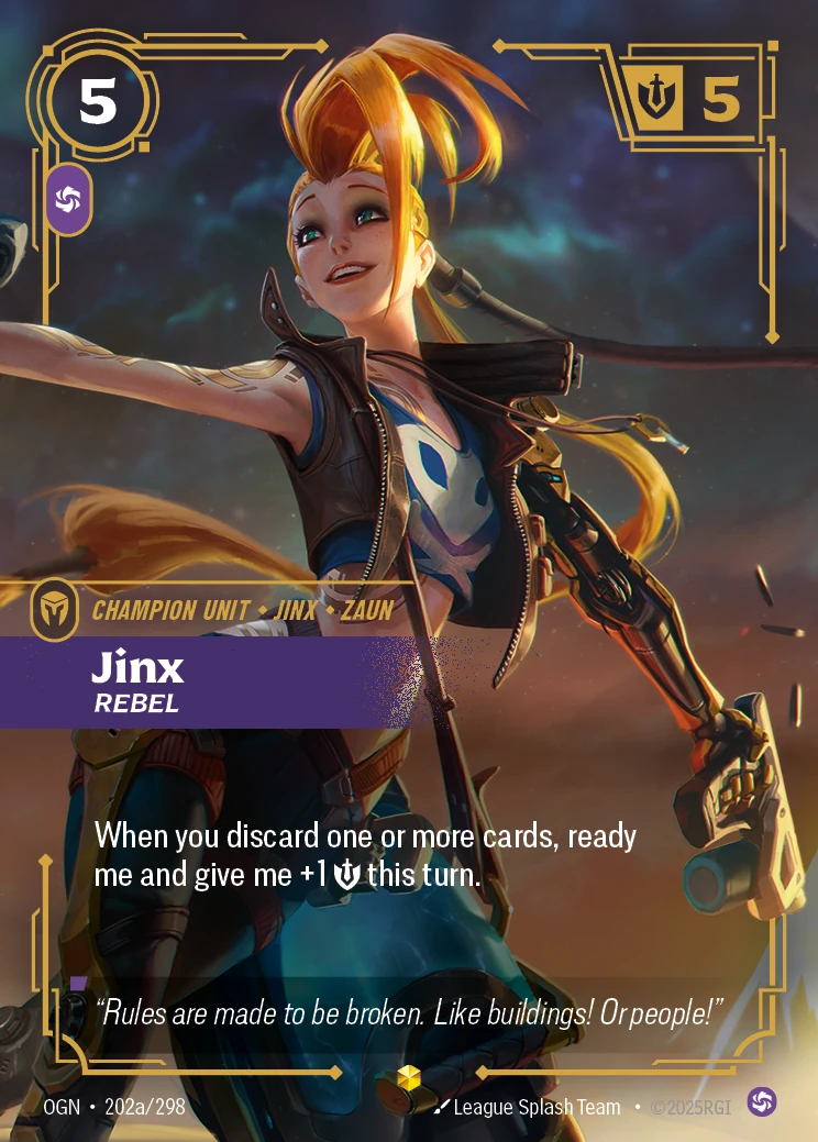 Jinx, Rebel