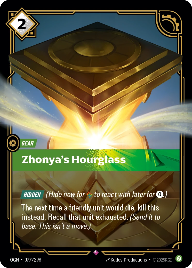 ogn-077-298 Zhonya's Hourglass