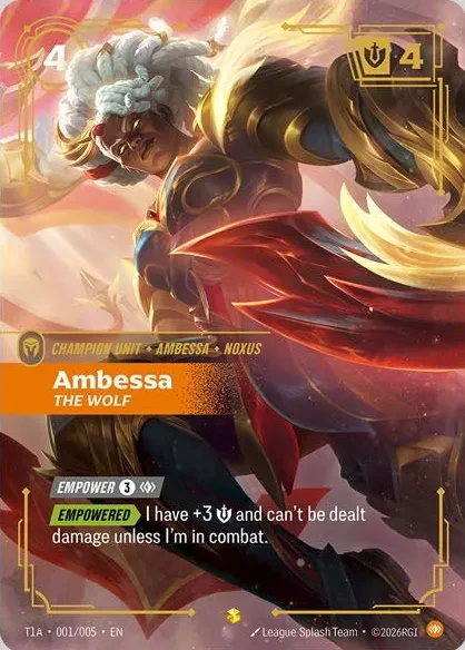 Ambessa - The Wolf (T1 Worlds Player Bundle - Doran)