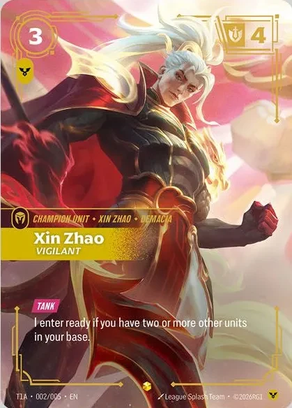 Xin Zhao - Vigilant (T1 Worlds Player Bundle - Oner)