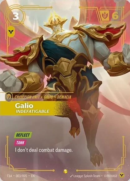Galio - Indefatigable (T1 Worlds Player Bundle - Faker)