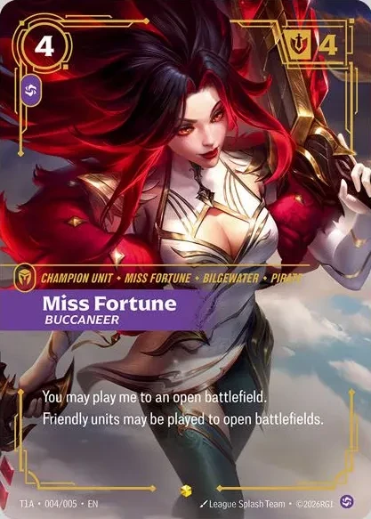 Miss Fortune - Buccaneer (T1 Worlds Player Bundle - Gumayusi)